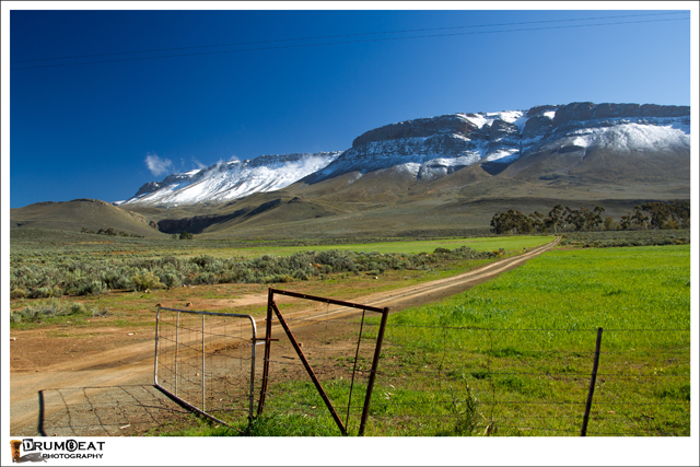 Snow-capped mountains